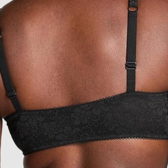 NWT Victoria's Secret Pink Wink Unlined Scoop Bralette - Picture 7 of 10